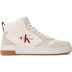 Buty sportowe męskie Calvin Klein białe sznurowane  - zdjęcie produktu