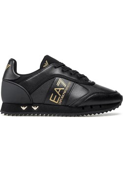 Sneakersy EA7 EMPORIO ARMANI - X8X119 XK291 R384 Triple Blk/Gold Eobu eobuwie.pl - kod rabatowy