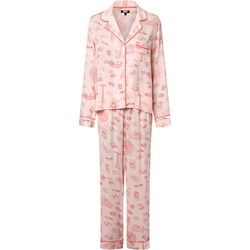 Piżama różowa DKNY w abstrakcyjnym wzorze  - zdjęcie produktu