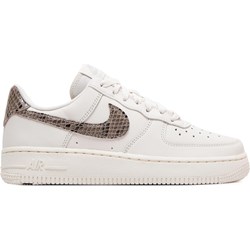 Buty sportowe damskie Nike air force białe płaskie  - zdjęcie produktu
