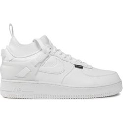 Buty sportowe damskie Nike air force białe na płaskiej podeszwie  - zdjęcie produktu