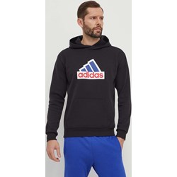 Bluza męska Adidas w stylu młodzieżowym w nadruki  - zdjęcie produktu