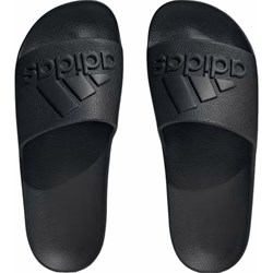 Czarne klapki męskie Adidas bez zapięcia sportowe  - zdjęcie produktu