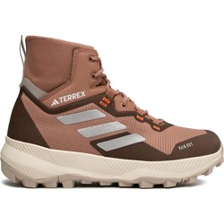 Brązowe buty trekkingowe damskie Adidas  - zdjęcie produktu