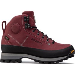 Buty trekkingowe damskie czerwone gore-tex  - zdjęcie produktu