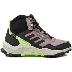 Buty trekkingowe damskie Adidas na płaskiej podeszwie sportowe sznurowane gore-tex na jesień  - zdjęcie produktu
