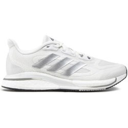 Buty sportowe damskie Adidas sznurowane białe płaskie  - zdjęcie produktu