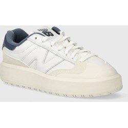 Buty sportowe damskie New Balance sneakersy na platformie sznurowane  - zdjęcie produktu