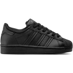 Buty sportowe dziecięce czarne sznurowane na jesień  - zdjęcie produktu