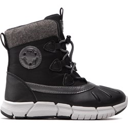 Buty zimowe dziecięce Geox czarne śniegowce  - zdjęcie produktu