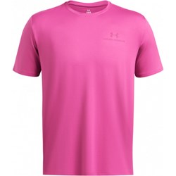 T-shirt męski Under Armour różowy sportowy  - zdjęcie produktu