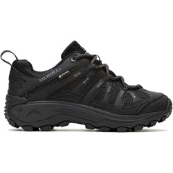 Buty trekkingowe damskie Merrell gore-tex czarne sportowe sznurowane  - zdjęcie produktu