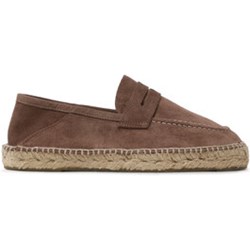 Brązowe espadryle męskie Manebi casual z tkaniny  - zdjęcie produktu