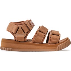 Sandały damskie Shaka casualowe brązowe letnie z klamrą  - zdjęcie produktu
