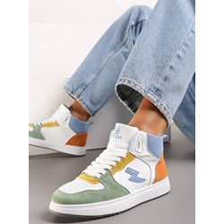 Born2be buty sportowe damskie sneakersy wielokolorowe  - zdjęcie produktu