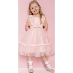 Sukienka dziewczęca różowa Born2be  - zdjęcie produktu