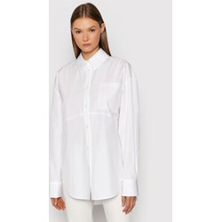 Koszula damska MSGM biała wiosenna  - zdjęcie produktu