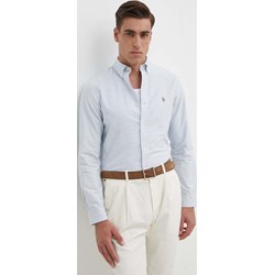 Koszula męska Polo Ralph Lauren z kołnierzykiem button down z długimi rękawami w paski  - zdjęcie produktu