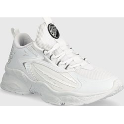 Buty sportowe damskie Plein Sport sneakersy płaskie białe  - zdjęcie produktu
