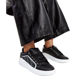 Buty sportowe damskie sneakersy sznurowane  - zdjęcie produktu