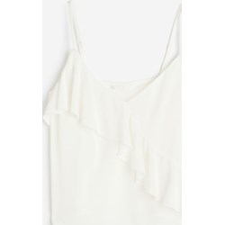 Bluzka damska biała H & M w serek  - zdjęcie produktu