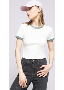 LEVI&#039;S T-SHIRT GRAPHIC RINGER MINI TEE WHITES okazyjna cena Sizeer - kod rabatowy