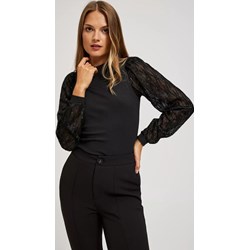 Bluzka damska Moodo.pl z elastanu elegancka  - zdjęcie produktu