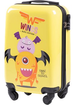Walizka kabinowa twarda Wings Jay Monster 18" Wings wyprzedaż WINGS - kod rabatowy