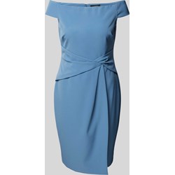 Sukienka Lauren Dresses z okrągłym dekoltem mini na sylwestra ołówkowa  - zdjęcie produktu