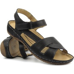 Sandały damskie Helios na rzepy letnie  - zdjęcie produktu