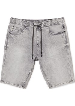 Cropp - Jasnoszare jeansowe szorty - jasny szary Cropp Cropp - kod rabatowy