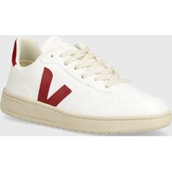 Buty sportowe męskie Veja sznurowane białe z gumy  - zdjęcie produktu