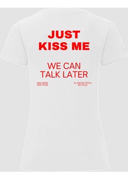T-shirt damski Just Kiss Me Hft71shop HFT71 shop - kod rabatowy
