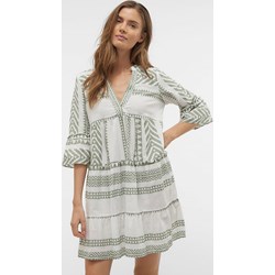 Sukienka Vero Moda luźna szara na wiosnę  - zdjęcie produktu