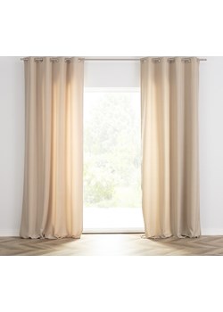 Zasłona BASIC na kółkach 140x280cm beżowy 1 szt. Dekoria dekoria.pl promocja - kod rabatowy