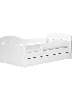 Łóżko dziecięce z szufladą Nolia 2X 80x180 - białe Elior wyprzedaż Edinos.pl - kod rabatowy