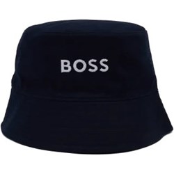 Czapka dziecięca granatowa Boss Kidswear bawełniana  - zdjęcie produktu