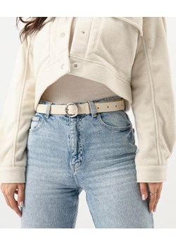 Wojas Beżowy Pasek Damski Ze Skóry Licowej Wojas Wojas - kod rabatowy
