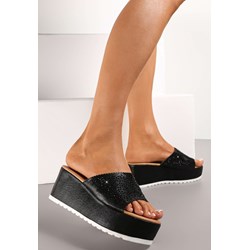 Klapki damskie Renee bez zapięcia  - zdjęcie produktu