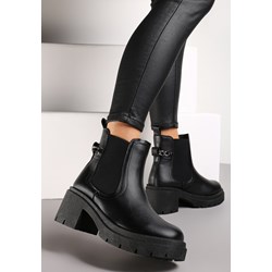 Botki Renee bez zapięcia na platformie  - zdjęcie produktu