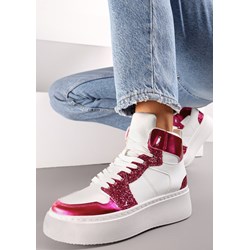 Buty sportowe damskie Renee sneakersy sznurowane na platformie na wiosnę  - zdjęcie produktu