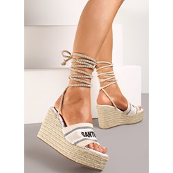 Sandały damskie Renee z klamrą eleganckie na platformie na lato  - zdjęcie produktu