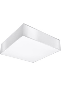 Biały minimalistyczny kwadratowy plafon - EX508-Horux Lumes Edinos.pl okazyjna cena - kod rabatowy