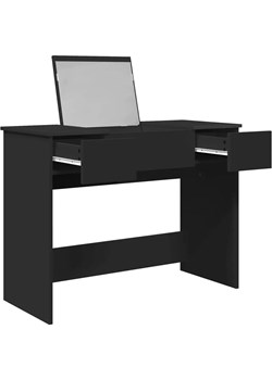 Czarna toaletka do makijażu z chowanym lustrem - Iliana Elior Edinos.pl - kod rabatowy