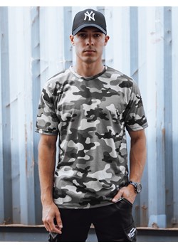 Koszulka męska camouflage antracytowa Dstreet RX5590 Dstreet DSTREET.PL - kod rabatowy