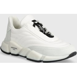 Buty sportowe damskie białe Max Mara sneakersy wiązane  - zdjęcie produktu