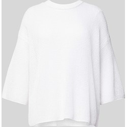 Sweter damski biały Drykorn z bawełny  - zdjęcie produktu