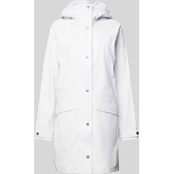 Biały płaszcz damski Didriksons jesienny  - zdjęcie produktu