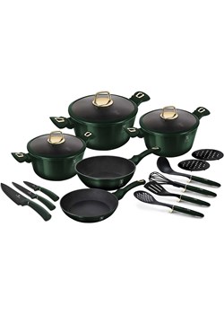 Nowoczesny komplet garnków na indukcję - Katero 3X Edinos Edinos.pl - kod rabatowy