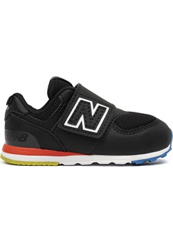 Buty niemowlęce New Balance NW574KIF – czarne New Balance New Balance Poland - kod rabatowy